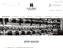 Tablet Screenshot of belluccidomenico.com